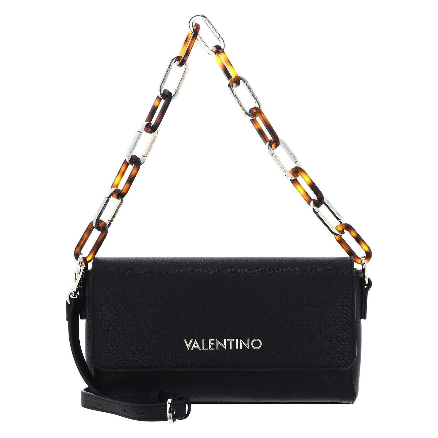 Valentino, Damen, Handtasche, Bercy Flap Bag, Schwarz
