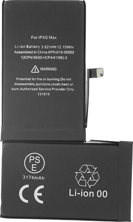 Actual product image OEM Battery for iPhone Xs Max (APN: 616-00502)