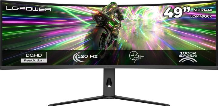 Actual product image LC-Power LC-M49QCK (5120 x 1440 pixels, 49")