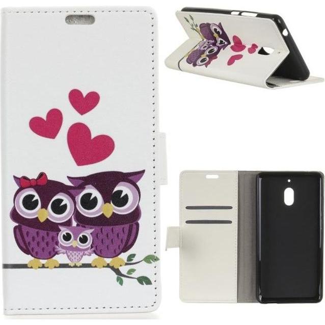 Thumbnail - MU Style Leder Bookcover Image II Series (Nokia 2.1), Smartphone Hülle, Mehrfarbig