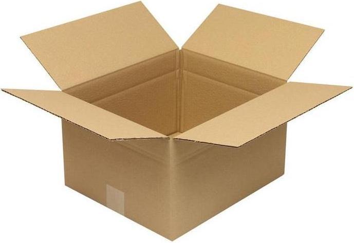 Actual product image Transpak Folding carton 1-wall height creasing dimensions 350x300x200mm quality 1.20 C brown brown (25x)