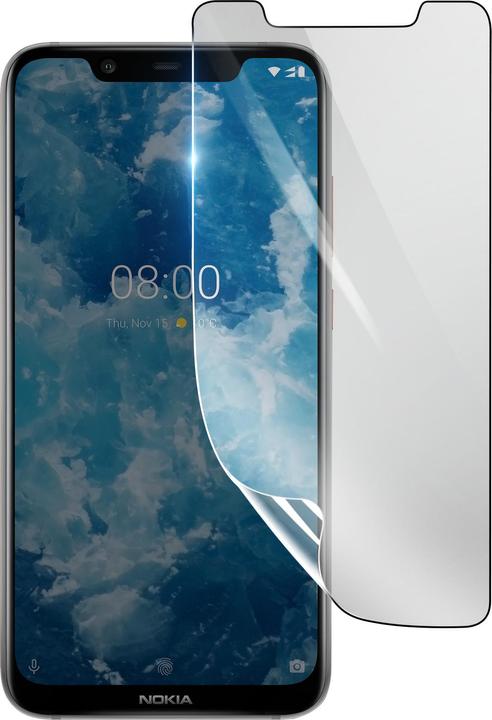 Actual product image 3MK Hydrogel screen protector for Nokia 8.1 (1 pcs., Nokia 8.1)