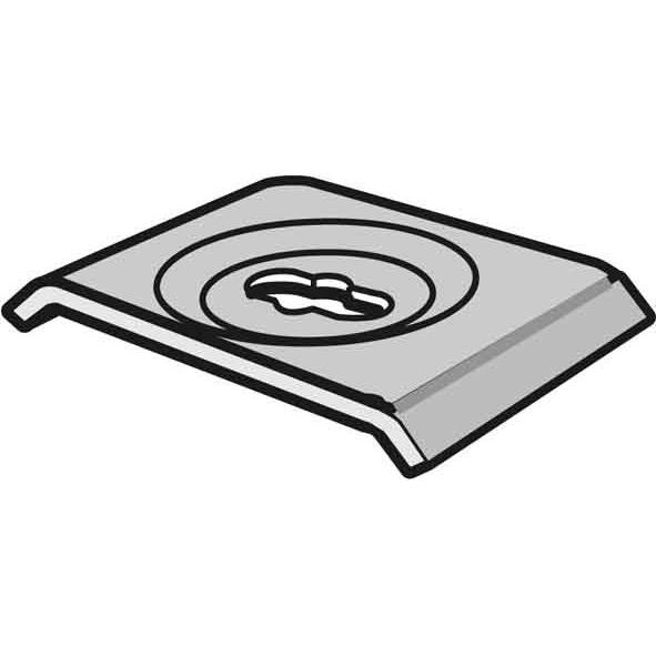 Thumbnail - Legrand, Kabelschutz + Kabelführung, KLEMMSTÜCK CE 40 V2A CM558058 ** aus Edelstahl V2A (1.4301) (Kabeldurchlass, 58.50 ...