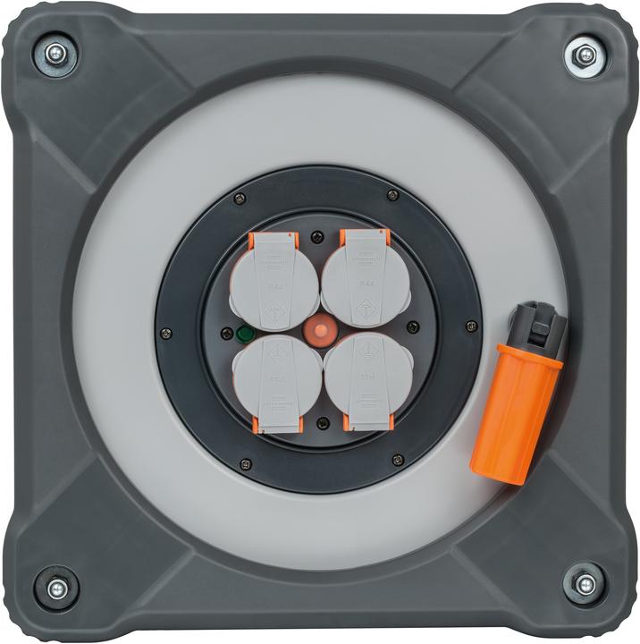 Produktbild Brennenstuhl Kabeltrommel 33 m Schwarz Schutzkontakt-Stecker 9202330100 (33 m)