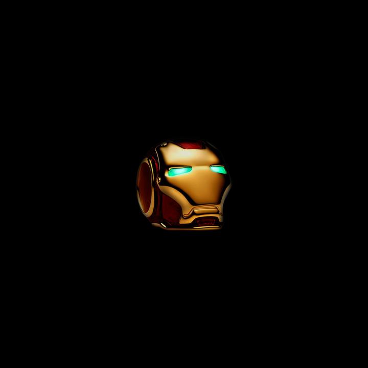 Immagine prodotto Pandora Marvel Iron Man Helm Charm (Smalto, Dorato, Metallo)