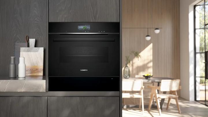 Actual product image Siemens BI910C1B1C Built-in Warming Drawer Black