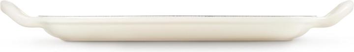 Actual product image Le Creuset GRILL PLATE RECTANGULAR SIG 30 CM Meringue