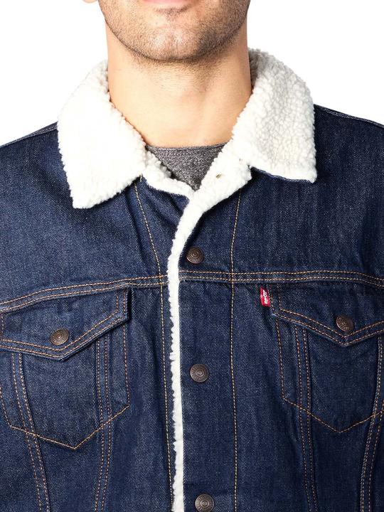 Produktbild Levis Type 3 Trucker Jacket rockridge sherpa