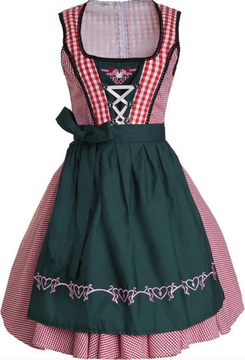 Immagine prodotto tectake Costume da donna mini-dirndl Berchtesgaden modello 2 (M)