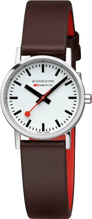 Immagine prodotto Mondaine Classico (Orologio da polso analogico, Fatto in Svizzera, 30 mm)