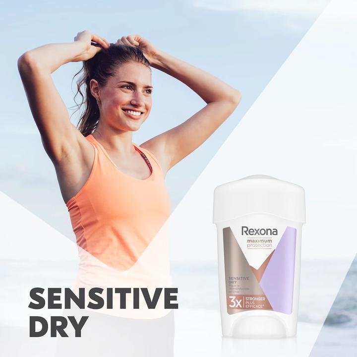 Actual product image Rexona Fresh Maximum Protection Sensitive (Crème, 45 ml)