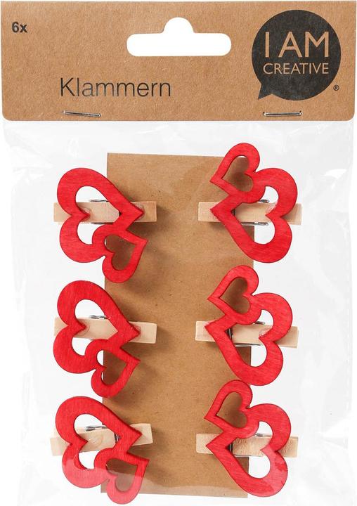 Actual product image I Am Creative wooden clamp