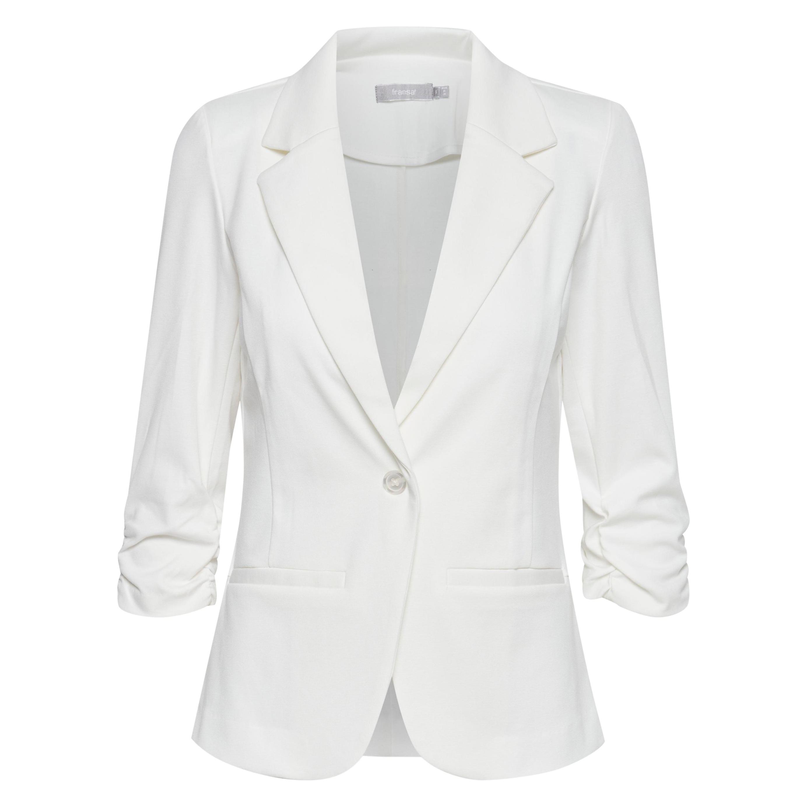 Fransa, Damen, Anzüge, FRZablazer 1 20604689, Weiss, (Xl)