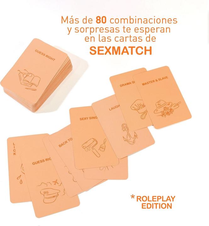 Immagine prodotto Secret play Gioco di ruolo Sexmatch (Mazzo di carte, Inglese)