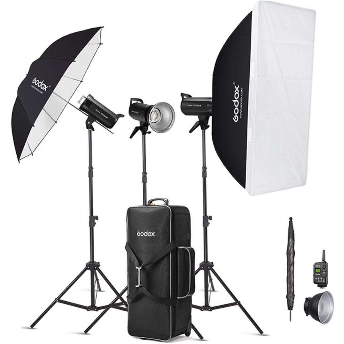 Godox SK400IIV D Kit flash da studio (Set, 400 Ws), Flash da studio