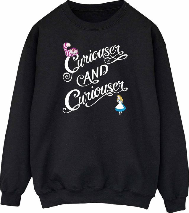 Immagine prodotto Alice In Wonderland Felpa donna/donna in cotone Curiouser (XL)
