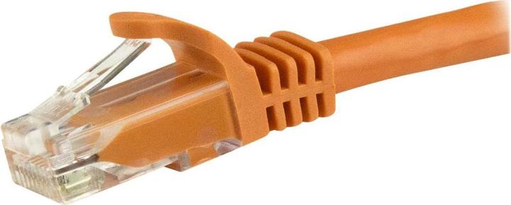 Actual product image StarTech 1m Orange Cat6 Patch Cable (U/UTP, CAT6, 1 m)
