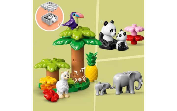 Actual product image LEGO Wild animals of the world (10975)