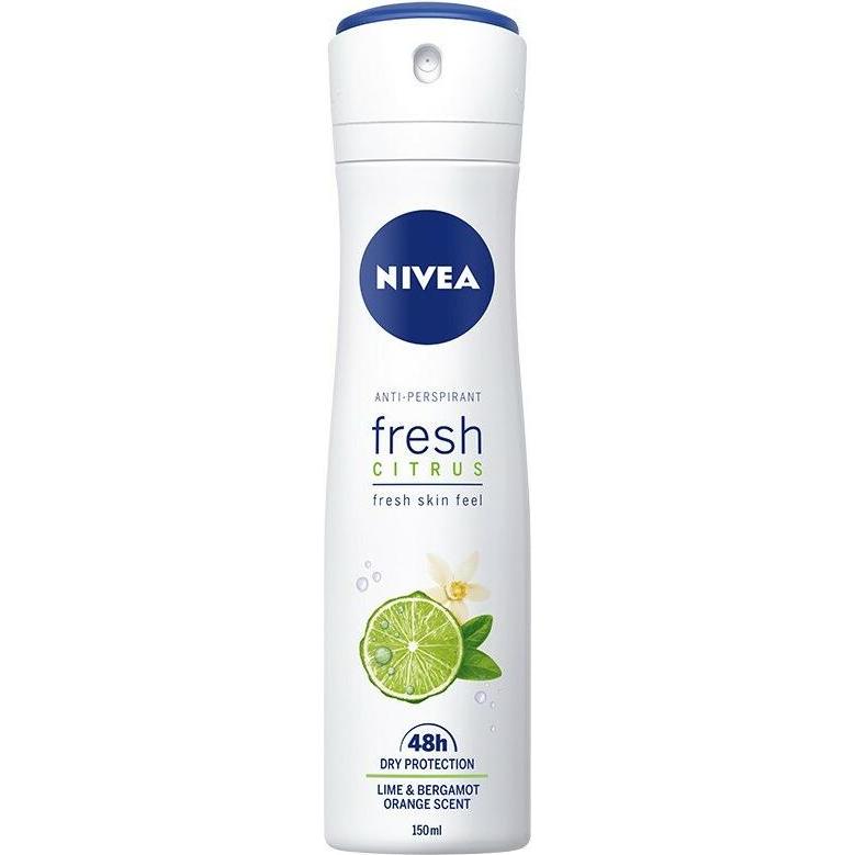 Nivea Damen Deo, Fresh Citrus Antiperspirant 48H 150Ml (Spray, 150 Ml)