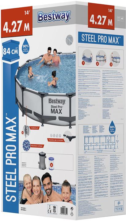 Productafbeelding Bestway PRO MAX OPPERVLAKTE ZWEMBAD 427X84CM (427 x 84 cm)