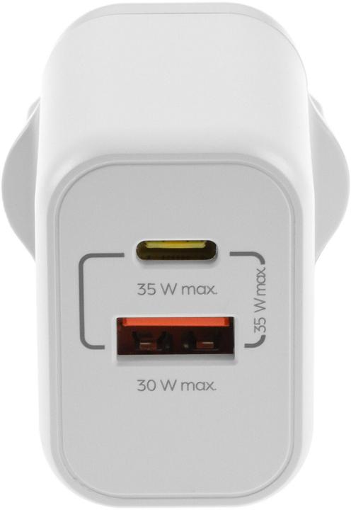 Produktbild Onit USB-Wandladegerät Dual 1C1A 35 W GaN Weiss (35 W)
