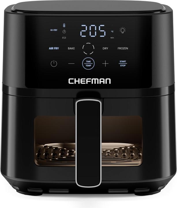 Actual product image Chefman TurboFry Touch - 3.8 litre hot air fryer with viewing window