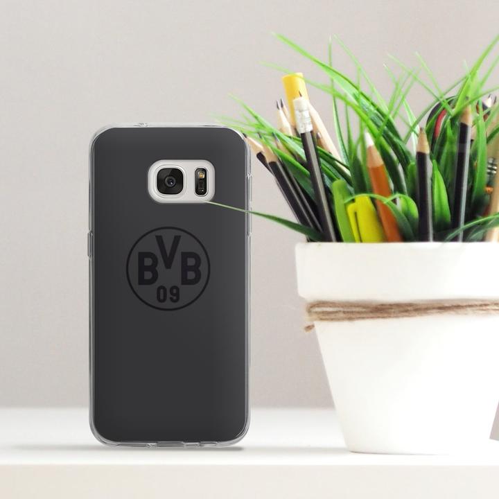 Produktbild DeinDesign Silikon Hülle für Samsung Galaxy S7 Handyhülle Case Smartphone Schutzhülle BVB Borussia Dortmund (Samsung Galaxy S7)