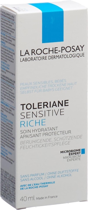 Image du produit La Roche Posay Riche sensible à la tolérance (40 ml, Crème de jour)