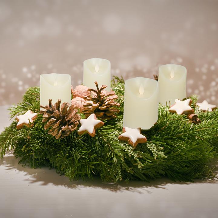 Actual product image Relaxdays 4x LED candles (4x)