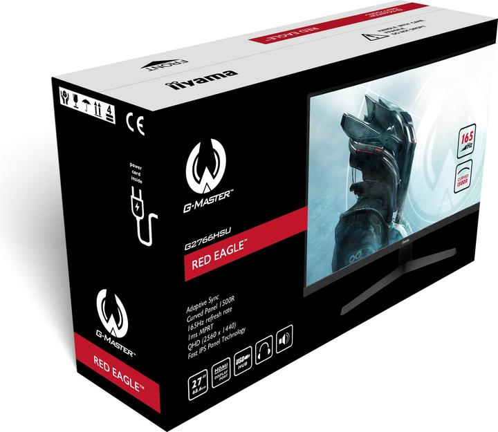 Image du produit iiyama G-Master G2766HSU-B1 (1920 x 1080 pixels, 27")