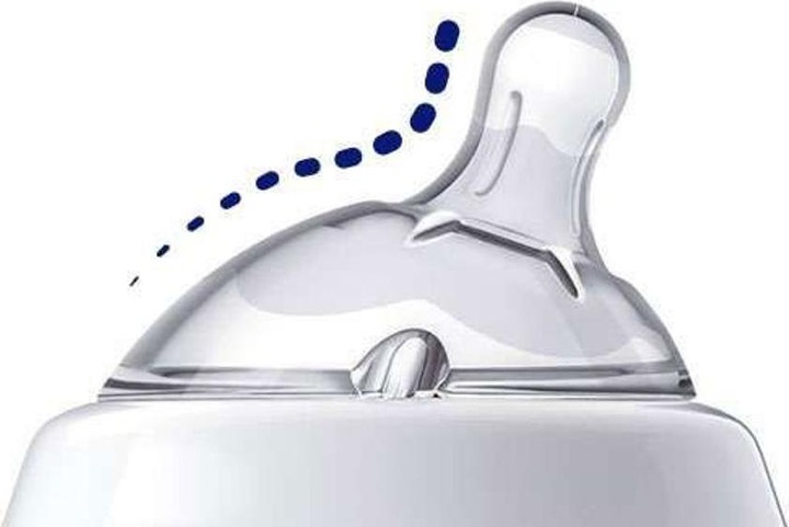 Actual product image Chicco Baby Bottle NATURAL FEELING Glass Teat Silicone Slow Flow UNI 0m+ (150 ml)