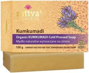 Sattva Ayurveda Sattva Organic Cold-Processed Soap Kumkumadi 100g (Kernseife)