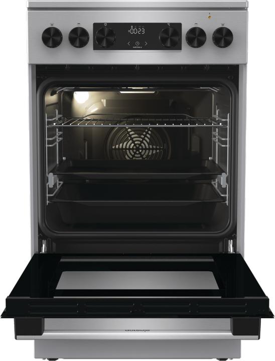 Produktbild Gorenje GECS5C70XA cooker Freestanding cooker Ceramic Stainless steel A