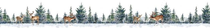 Actual product image art by marlene Christmas Stickers "Winter Forest" Essentials