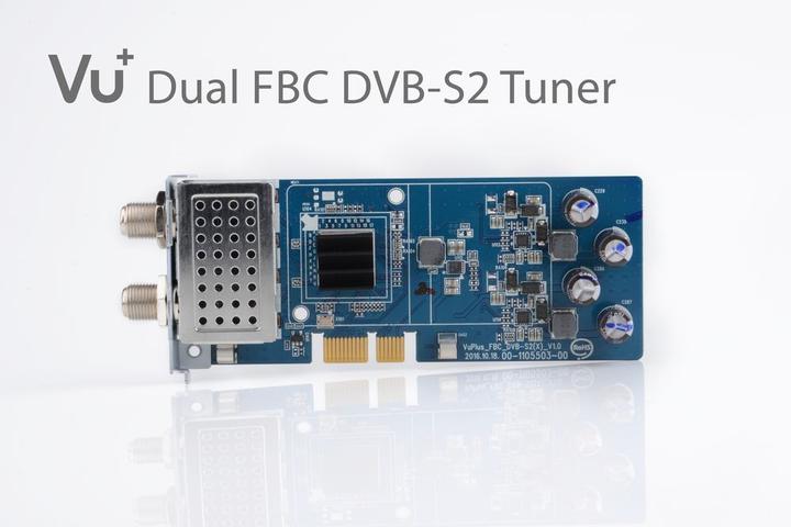 Produktbild Vu+ DVB-S2 /S2X FBC Twin Tuner Duo (8 GB, DVB-S2, CI+-Schacht)