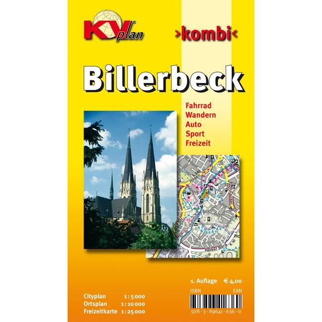 KVplan-Kombi-Reihe. Billerbeck, Landkarte