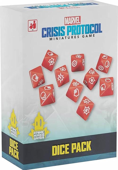 Actual product image Atomic Mass Games Marvel Crisis Protocol Dice Pack (Fr-De-En-Es)