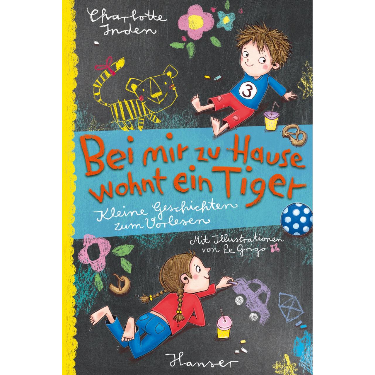 Bei mir zu Hause wohnt ein Tiger, Kinderbücher von Charlotte Inden, Pe Grigo