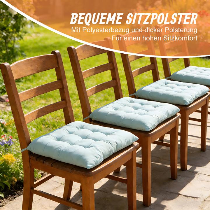 Productafbeelding Relaxdays 4x Stuhlkissen (40 x 40 cm)