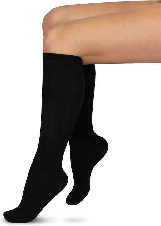 Actual product image Normani 2 pairs of travel compression knee socks (47 - 50)