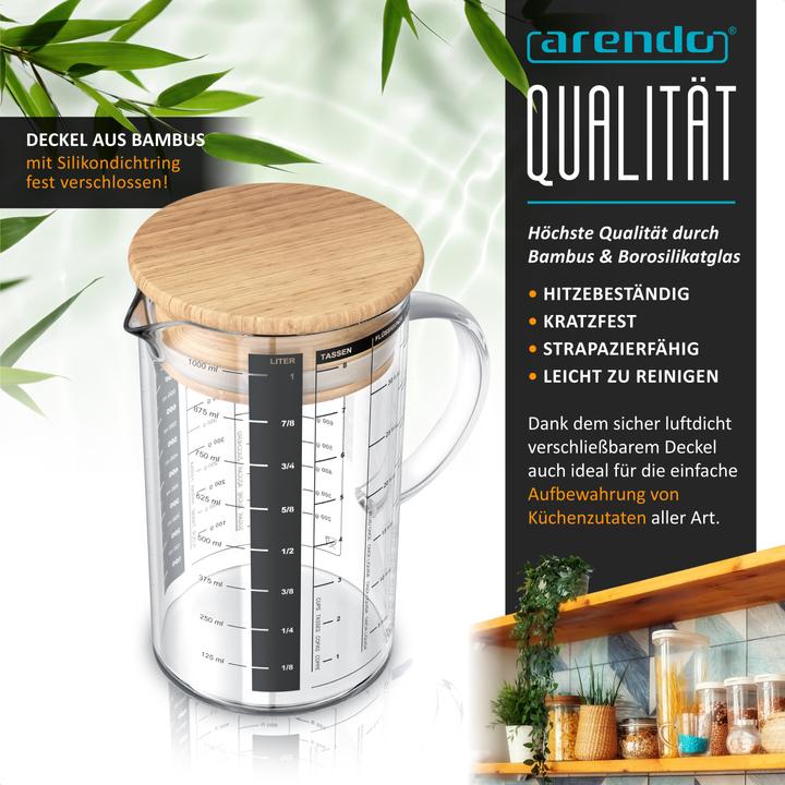 Actual product image Arendo Measuring jug (1000 ml)