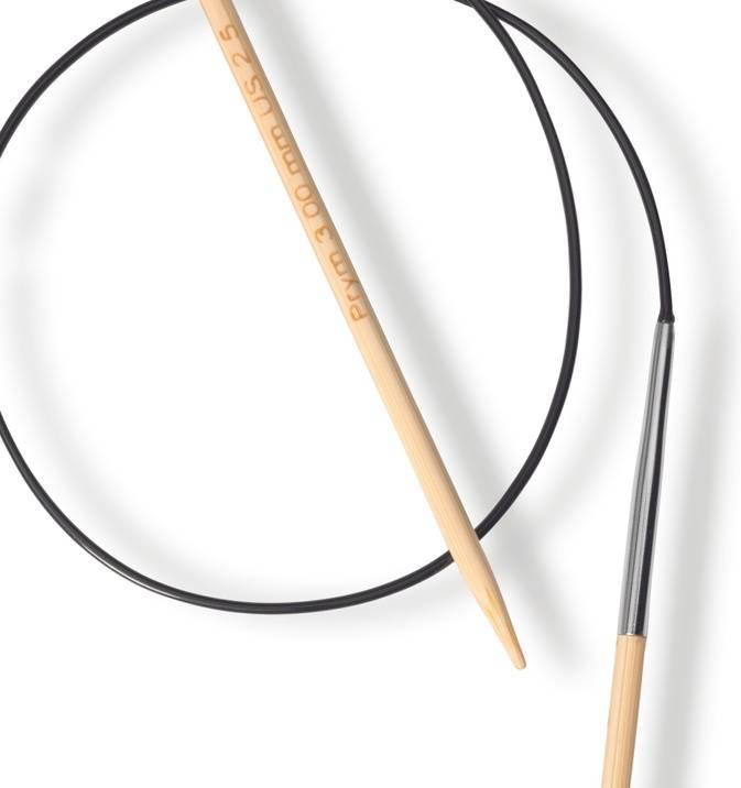Image du produit Prym Aiguilles circulaires BAMBUS 3.00 mm, 60 cm