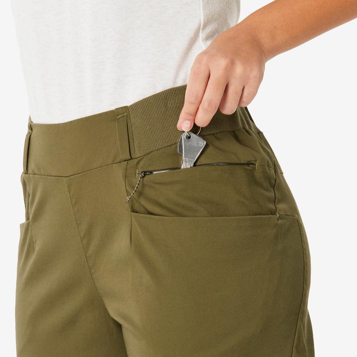 Produktbild Quechua Bermudashorts Damen Wandern - NH500 grün (38)
