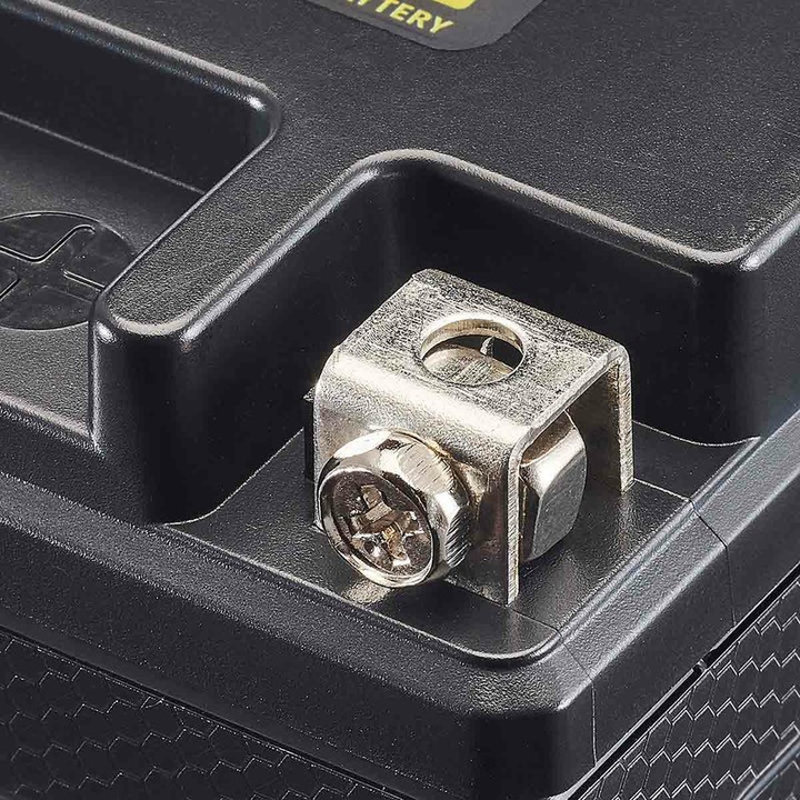 Immagine prodotto Accurat Batteria al litio per moto 12V 5.3Ah YB5L-BS Batteria LiFePO4 Batteria agli ioni per moto (12 V, 5.30 Ah, 100 A)
