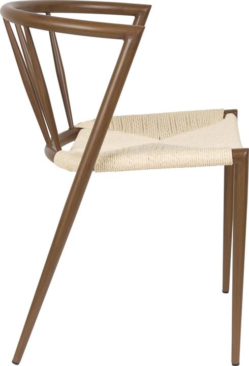 Productafbeelding White Label Living Chair Che Walnut
