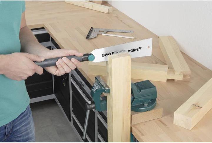 Produktbild wolfcraft 1 Japansäge doppelseitig verzahnt 240mm