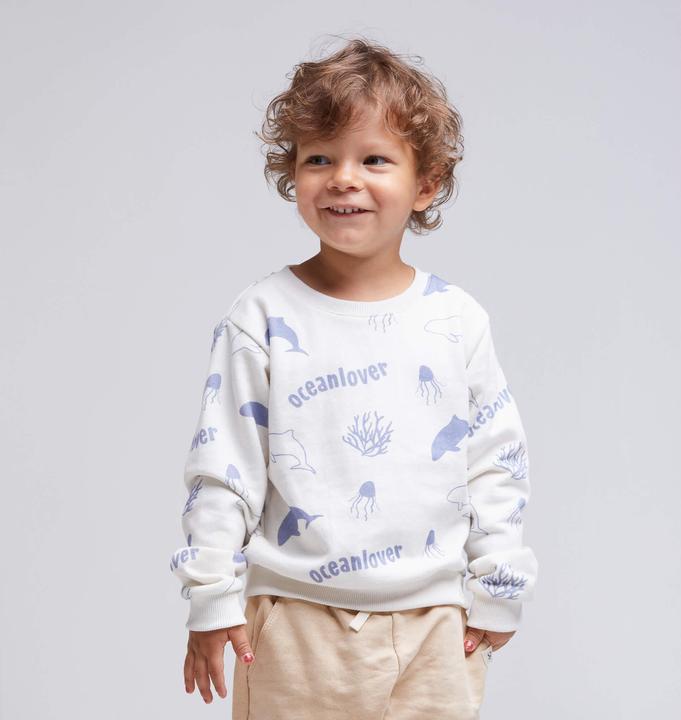Produktbild GOT BAG Kids Sweater Ocean Lover White (110, 116)