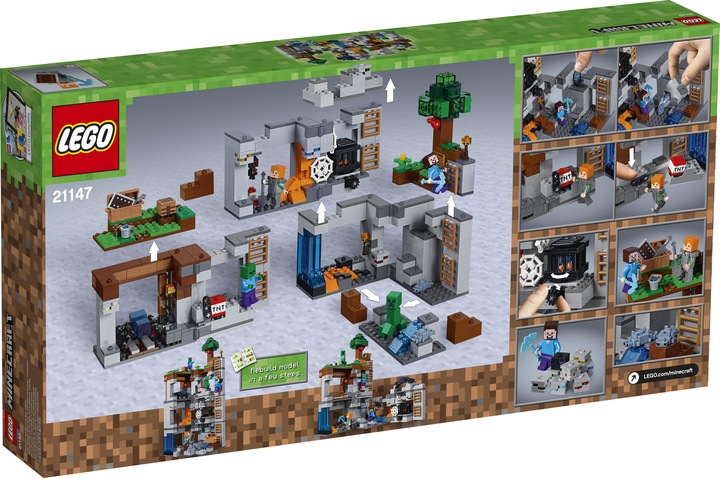 Produktbild LEGO Abenteuer in den Felsen (21147, LEGO Minecraft)