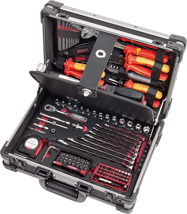 Produktbild Kraftwerk Werkzeugkoffer (123 Teile)