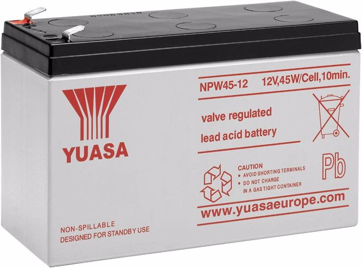 Actual product image Yuasa NPW45-12 (12 V, 7300 mAh)